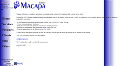 Desktop Screenshot of macapa.com